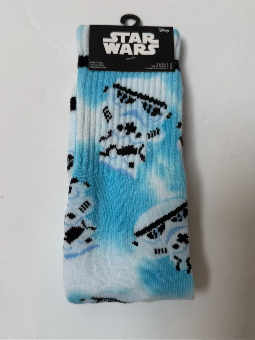 Disney Star Wars Tie-Dye Crew Socks